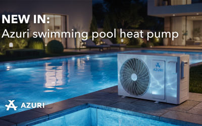 Dive into comfort with our Azuri pool heat pump